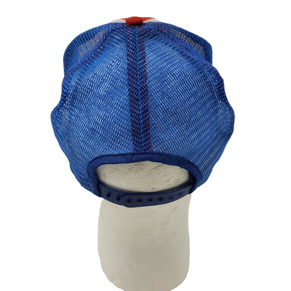 1984 Super Bowl XVIII Trucker Cap Vintage 1980s Snapback Hat Mesh Back NFL OS - Picture 3 of 8